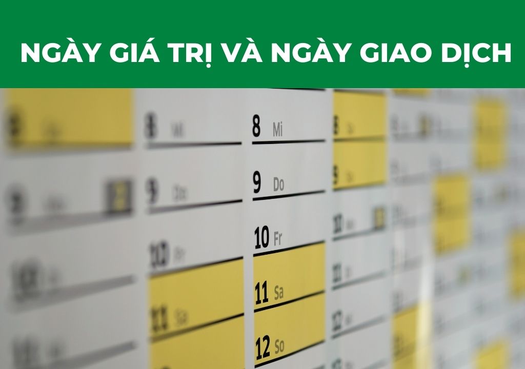 Ngày giá trị khác với ngày giao dịch